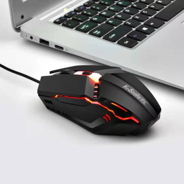 12347542720_1315127920.jpg M11 Gaming Mouse, USB Interface, Laptop Illuminated Optical Mouse