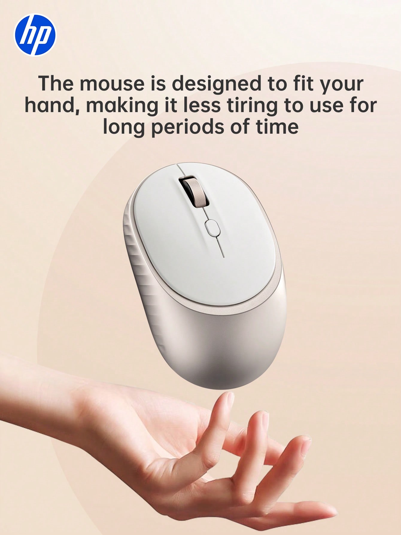 HP Wireless Silent Mouse, Computer Mouse, USBL Connection, 2.4G Technology, Suitable For Desktop Computer Mice And Office Business Laptops. Compatible With Microsoft Windows And Apple IOS Systems