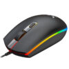 USB wired mouse with RGB lighting, suitable for computer peripherals, e-sports gaming, and featuring vibrant RGB lighting.