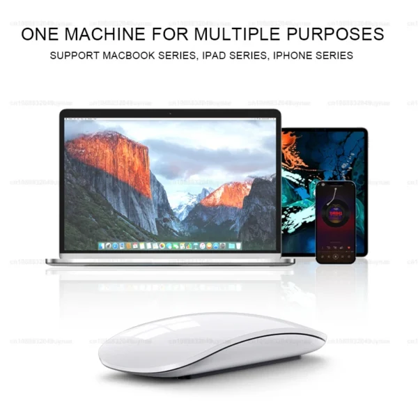 Multi-Touch Surface Magic Mouse For Macbook Pro Air Mini Laptop Tablet PC iPad Bluetooth 5.0 Wireless Mouse