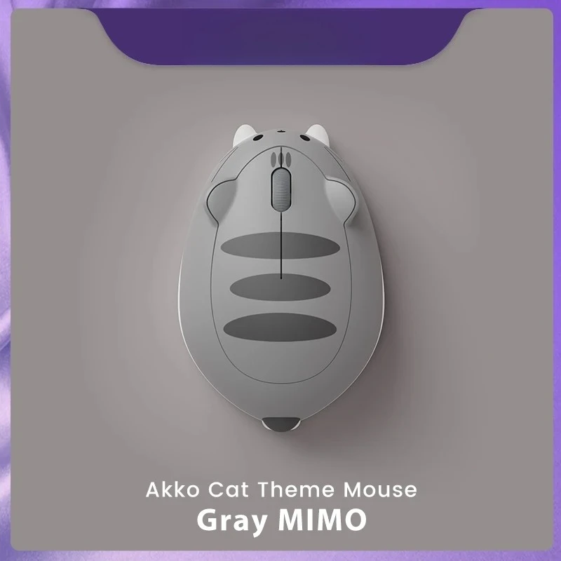 S0f90405ffd6c4a78b55d10d88536b792S.webp Cat Theme Mouse 2.4GHz Bluetooth 3.0 / 5.0 Wireless Tri-mode Mouse for PC Laptop Computer Plug and Play Cartoon mouse