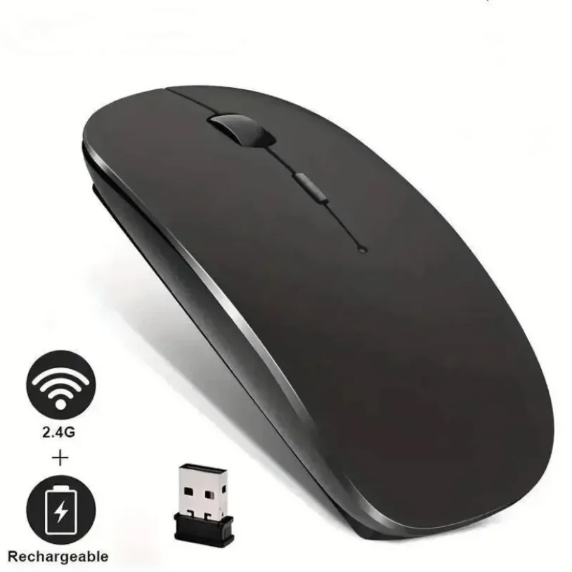 Portable Rechargeable Wireless Gaming Mouse Ergonomic Quiet And Magical Suitable For Portable Computers Tablets IPAD Phone
