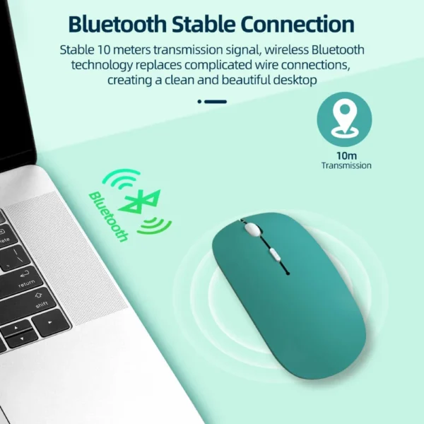 Bluetooth Mouse Marcaron Computer Laptop Optical Mouse Wireless for iPad Samsung Tablet Universal Mice Noiseless