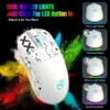 RGB Backlit Gaming Mouse Wired 2.4G Bluetooth Wireless New Model 650mAh Battery 500 Million Clicks up to 4000 DPI