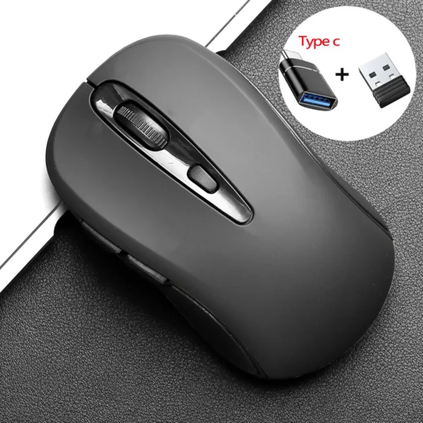 2.4G Wireless Mouse Portable Optical Office Mouse Silent Mouse Adjustable DPI Levels for Laptop Notebook PC MacBook Battery Mice