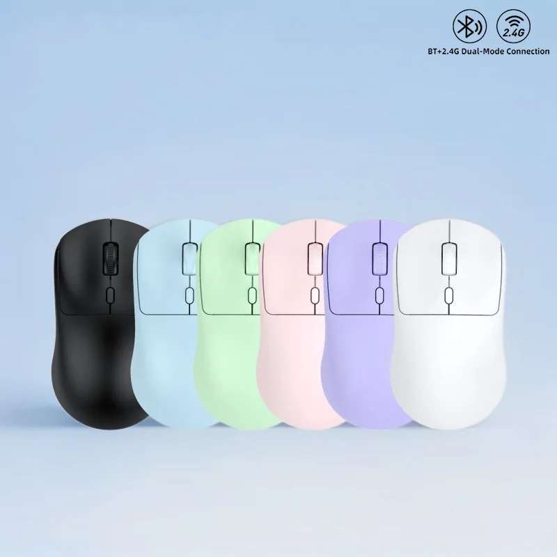 Wireless 2.4G USB Bluetooth Lightweight 1600 DPI Mouse Ergonomics Mute Silent Gaming Mice for Macbook Desktop Laptop For iPad