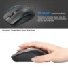2.4G Wireless Mouse 1600DPI Optical Mouse Computer Gaming Mouse 6 Buttons Wireless Mouse with USB Receiver for PC Mac Laptop
