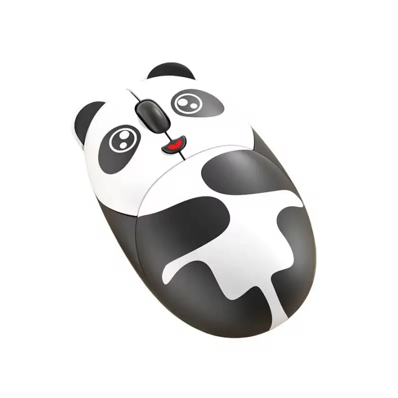 S476ed3a7389b4f399c6f33691a36fa38j.webp Panda Cartoon Animal Female New Bluetooth Wireless Dual-Mode Mouse Cute And Convenient 2.4g Desktop Laptop Universal