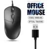 1.2M USB Optical Wired Mouse Laptop Home Office Mouse Anti Slip Roller 3D 1200DPI Game Mause Computer Accessories For PC Desktop
