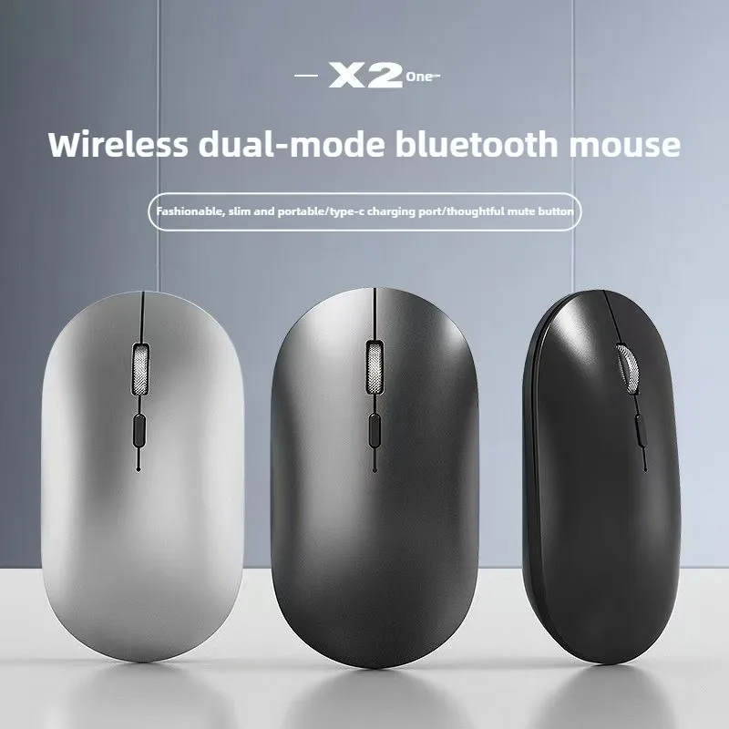 Slim Wireless Mouse 2.4GHz Optical Mice 1600DPI Gamer Office Quiet Mouse Ergonomic Design Mice With USB Receiver For PC Laptop