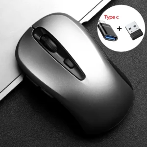 S5607b6eff7254767b9c94dc3afc350d5q.webp 2.4G Wireless Mouse Portable Optical Office Mouse Silent Mouse Adjustable DPI Levels for Laptop Notebook PC MacBook Battery Mice