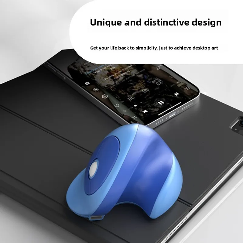 Mini Vertical Ergonomic Small Mouse Rechargeable Dual-mode Silent wireless mouse DPI Adjustable Office Mice For Ipad PC Phone