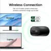 2.4G Wireless Mouse 1600DPI Optical Mouse Computer Gaming Mouse 6 Buttons Wireless Mouse with USB Receiver for PC Mac Laptop