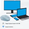 Wireless Computer Mouse 2.4G Bluetooth-Compatible Wireless Mouse USB Silent Gamer Mice For PC Laptop Macbook Tablet
