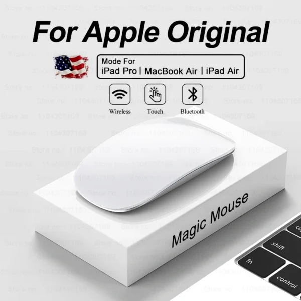 Multi-Touch Surface Magic Mouse For Macbook Pro Air Mini Laptop Tablet PC iPad Bluetooth 5.0 Wireless Mouse