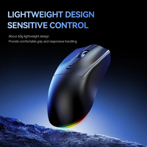2.4G Bluetooth Dual Mode Receiver Optical Mouse Wireless Gaming Mouse 1600DPI Bluetooth Compatible Mouse for MacBook L