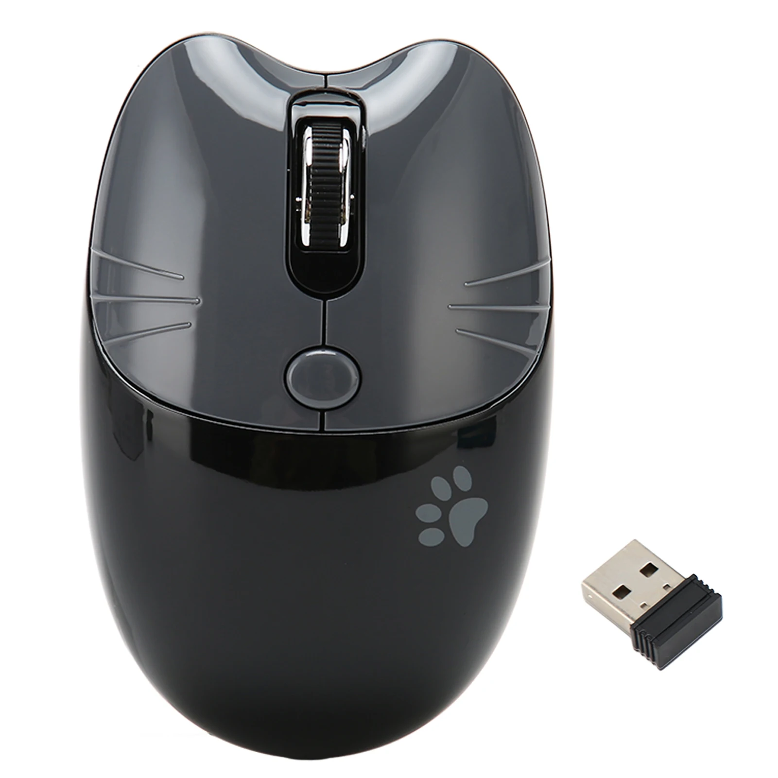 S73d33a94a1184e519fd1337b6024dc90P.webp Mute Mouse Adjustable DPI Plug and Play Auto Sleep Silent Click Light Portable Girl Mouse Anti Slip 2 Wireless Mode for School