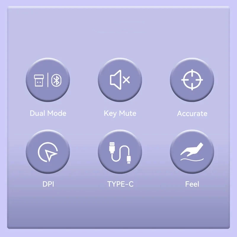 Type-C Rechargeable 2.4G Bluetooth Dual Mode Wireless Mouse Ergonomic Fashion Silent Mouse Desktop Laptop Tablet for iPhone iPad