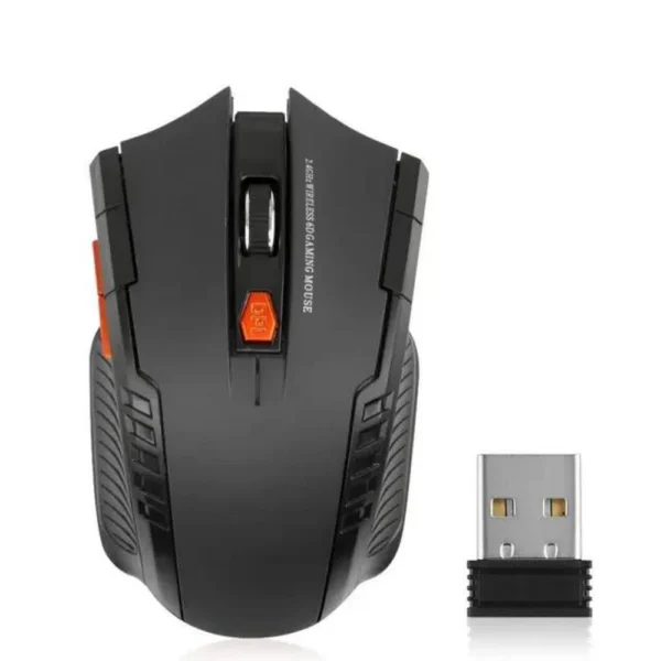 USB Receiver Wireless Mouse 2.4G 6 Buttons Professional Optical Wireless Mouses USB Right Scroll Mice for Laptop PC Gamer