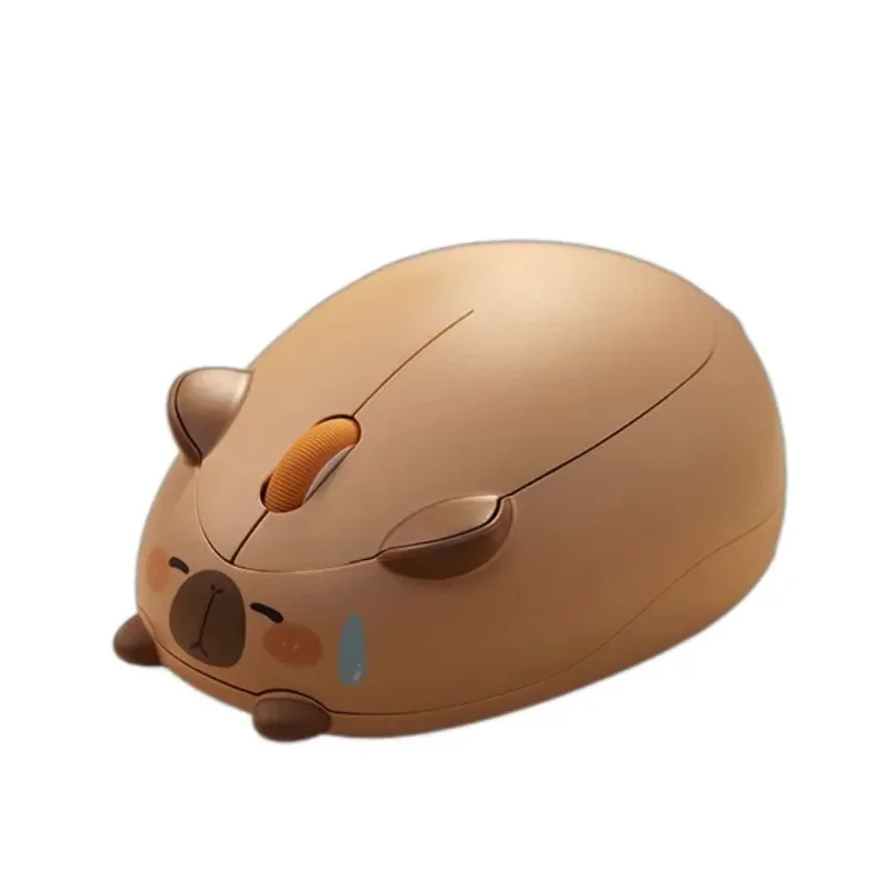 Cute Capybara Wireless Mouse Optical Portable Mute 2.4G Mice Desktop Laptop Universal Computer USB Mice For Pc Office Girl Gifts