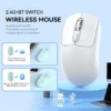 2.4G Wireless Mouse 1600DPI Optical Mouse Computer Gaming Mouse 6 Buttons Wireless Mouse with USB Receiver for PC Mac Laptop