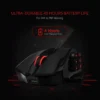 Gaming 16000 DPI Wired 2.4Ghz Wireless RGB Optical Gamer Mice 16 Programmable Buttons, Black/White Mouse