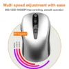 2.4G Wireless Mouse Portable Optical Office Mouse Silent Mouse Adjustable DPI Levels for Laptop Notebook PC MacBook Battery Mice
