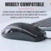 USB Optical Wired Mouse Laptop Home Office Mouse Anti Slip Roller 3D 1200DPI Game Mause Computer Accessories For PC Desktop