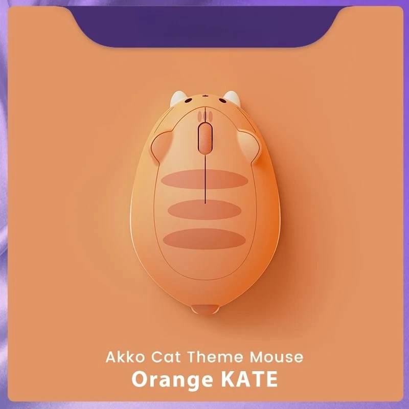 S9e15e9da9a5c45dc8534d739adf198ccH.webp Cat Theme Mouse 2.4GHz Bluetooth 3.0 / 5.0 Wireless Tri-mode Mouse for PC Laptop Computer Plug and Play Cartoon mouse