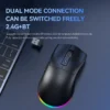 2.4G Bluetooth Dual Mode Receiver Optical Mouse Wireless Gaming Mouse 1600DPI Bluetooth Compatible Mouse for MacBook L