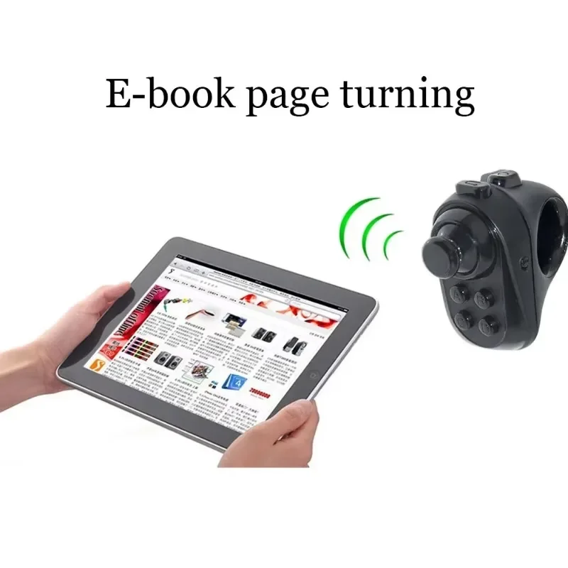 Finger Ring Mini Mouse Wireless Finger Mouse Kits Remote Control Joystick Adapter Game Pause Page Function Tablet PC Mobile IOS