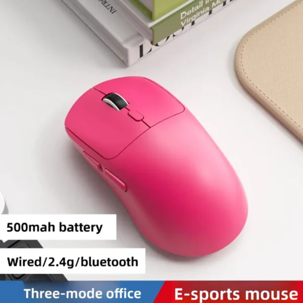 Wireless Gaming Esports Mouse 55g 26000DPI 6 Buttons Optical PAM3395 Computer Mice For Laptop PC