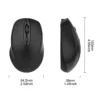 Wireless Computer Mouse 2.4G Bluetooth-Compatible Wireless Mouse USB Silent Gamer Mice For PC Laptop Macbook Tablet