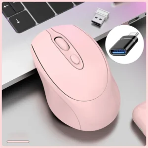 Sd396522c3804418387278e42f701e0ben.webp Wireless Computer Mouse 2.4G Bluetooth-Compatible Wireless Mouse USB Silent Gamer Mice For PC Laptop Macbook Tablet