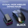 2.4G Bluetooth Dual Mode Receiver Optical Mouse Wireless Gaming Mouse 1600DPI Bluetooth Compatible Mouse for MacBook L