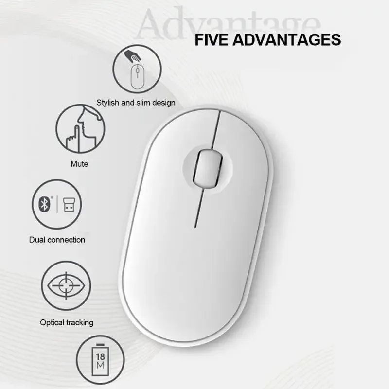 Portable  2.4G Mode Wireless Optical Mouse Pc Mice Battery Mouse for Office Laptop Tablet Pc Ipad