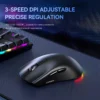2.4G Bluetooth Dual Mode Receiver Optical Mouse Wireless Gaming Mouse 1600DPI Bluetooth Compatible Mouse for MacBook L