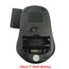 2.4G Wireless Mouse Portable Optical Office Mouse Silent Mouse Adjustable DPI Levels for Laptop Notebook PC MacBook Battery Mice