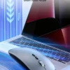 AI Intelligent Voice Mouse Rechargeable Wireless Mouse Portable Manual Bluetooth Dual-mode Office Game Mute Computer Notebook