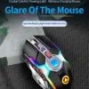 Mouse Ergonomic 2.4GHz Wireless Optical Mice 3 Adjustable DPI 800/1200/1600 6 Buttons for Laptop PC Computer Desktop