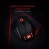 Gaming 16000 DPI Wired 2.4Ghz Wireless RGB Optical Gamer Mice 16 Programmable Buttons, Black/White Mouse