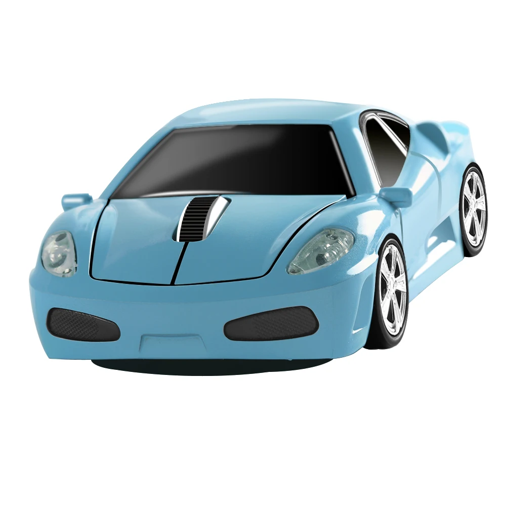 S057402005e95431bbf0c3146024fdfdfy.webp Wireless Sports Car Mini Mouse 1600DPI 2.4G Computer Ergonomic Optical Gaming Mause With LED Flashing Light For PC Laptop Tablet