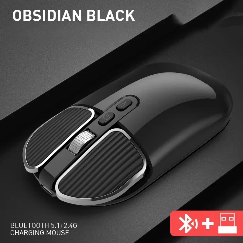 S163659bfa960497299838e6cedbeff62G.webp Wireless Silent Mouse Small Fresh Desktop Laptop Mobile Tablet Universal Lightweight Portable Bluetooth Mouse New 2026