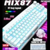 Mix 87 Magnetic Axis Cable E-sports Mechanical Keyboard 8K+256K Esport 0.08ms Customized Game Mount Taishan Axis GT