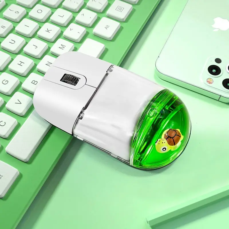 Aqua Mouse Water Mouse Float Wireless 2 .4g/Bluetooth Cute Silent Computer Floating Animal Esports Gaming Mice Accessories Gift