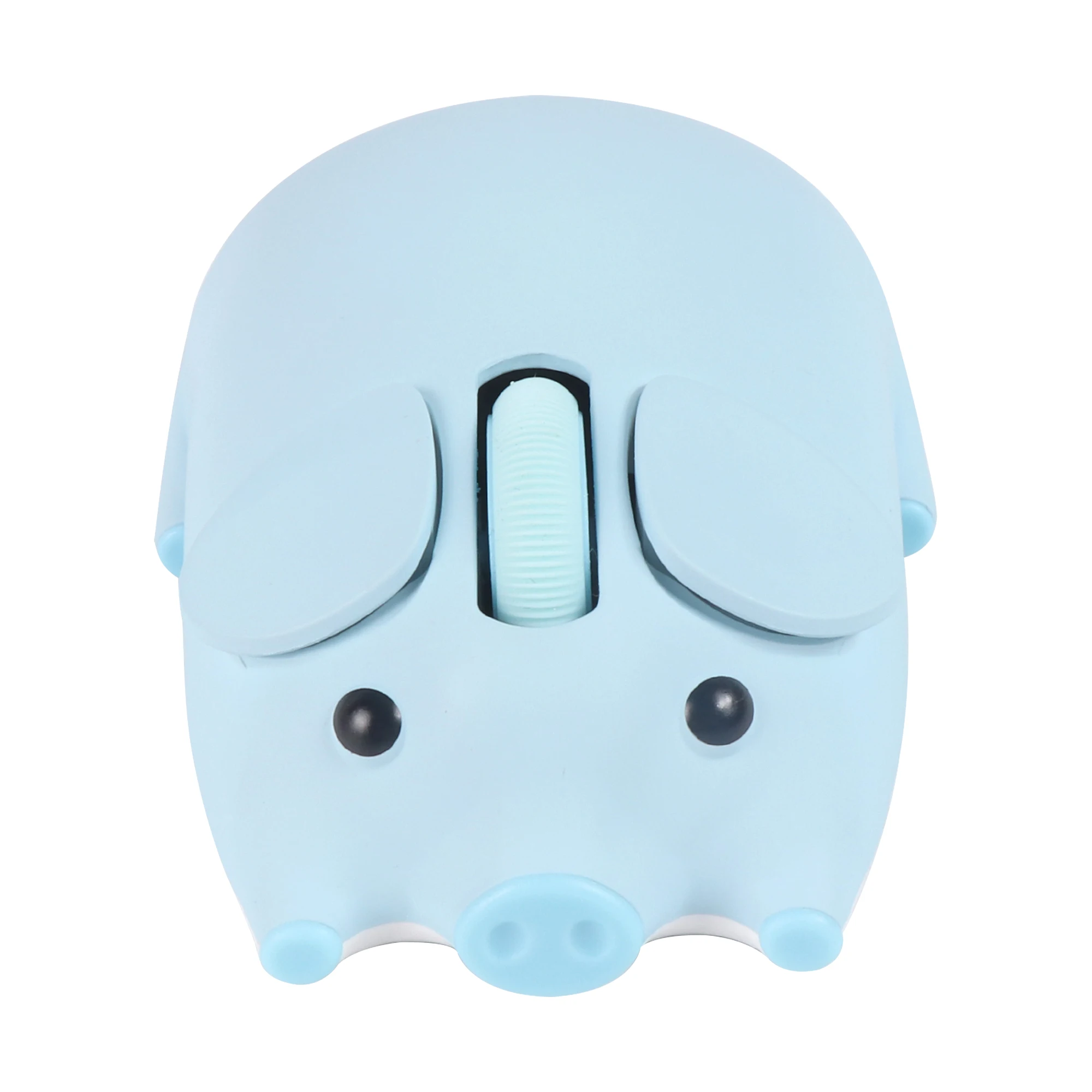 2.4G+ Bluetooth Dual-mode Cute Piggy Design Shape Mouse Optical Ergonomic Silent Mice Laptop Desktop PC Universal For Kid Gifts
