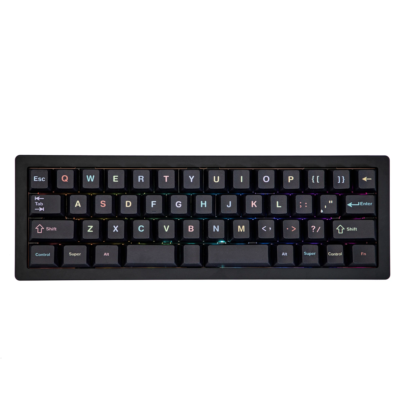 Sb8d1fa146c2c4c879b92f3186f4880e70.webp TIDE49 VIA Ultra-Compact 40% Layout Gasket-Mounted Wired/Bluetooth/2.4G Wireless CNC Aluminum NKRO Mechanical Keyboard