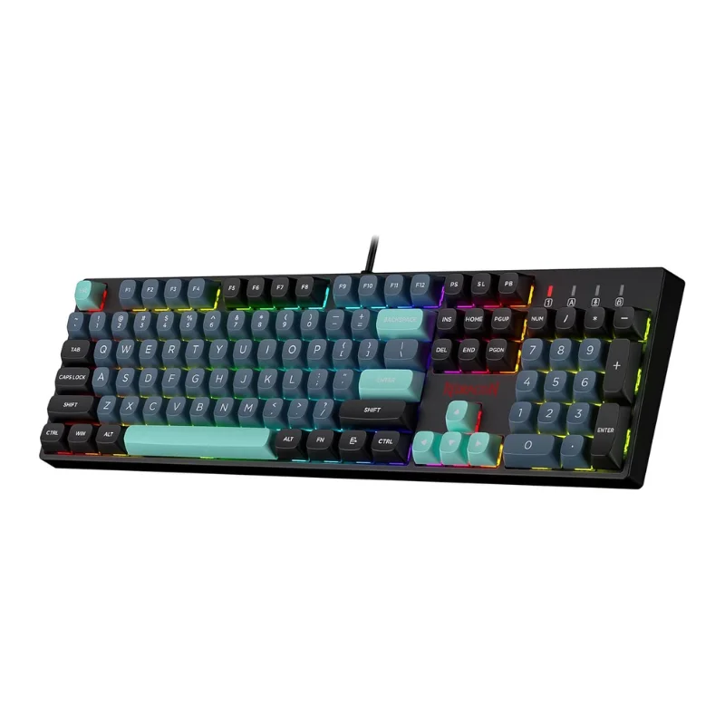K582 SE Wired RGB 104 Keys Mechanical ,Dynamic 16.8M RGB Backlit Gaming Keyboard,Red Switches