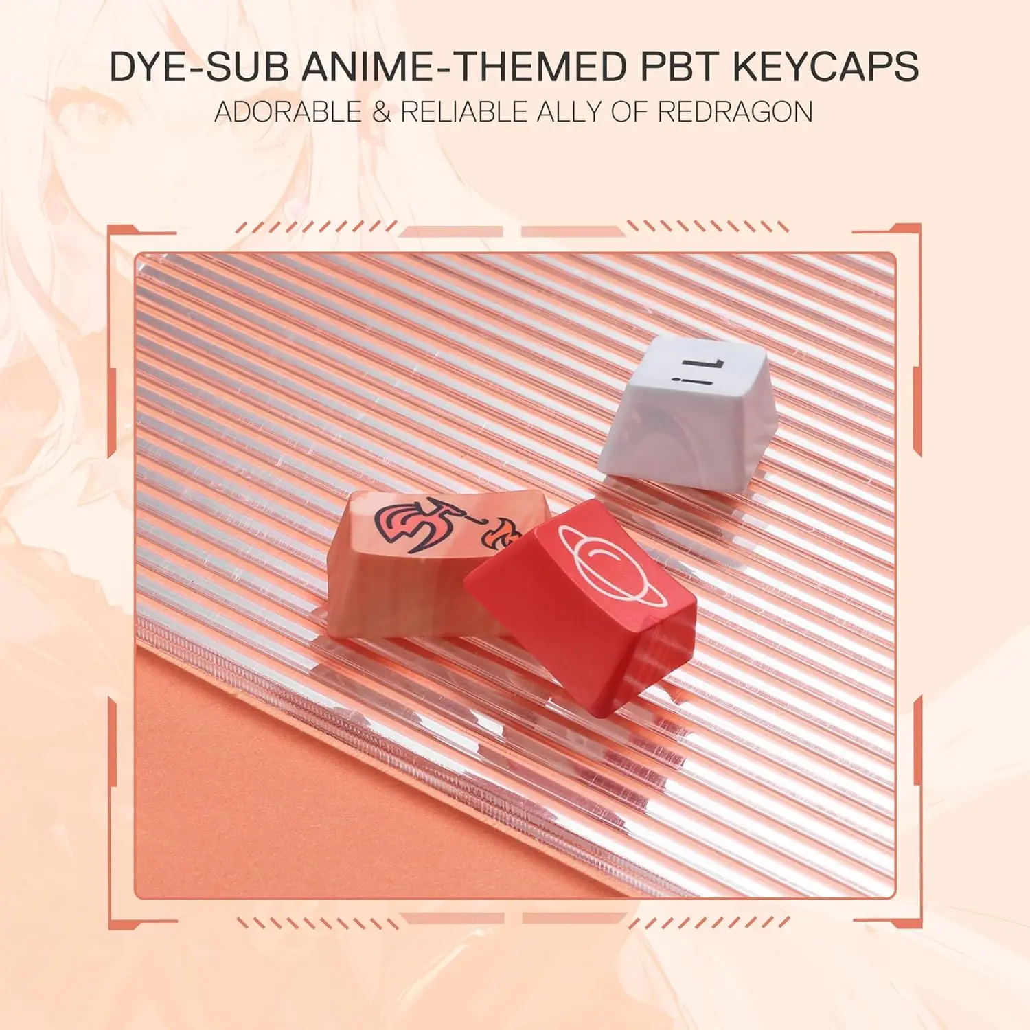 K673 PRO SE 81 Keys Wireless RGB 3-Mode Anime Mechanical Hot-Swap Socket Gaming Keyboard, Custom Hi-Fi Linear Switch