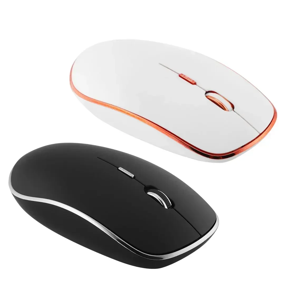 2.4G Silent Wireless Computer Mouse with 1800DPI Adjustable Optical Mouse Click for PC laptops, with nano receiver
